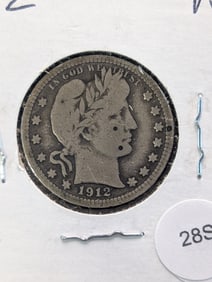 1912 Barber Quarter