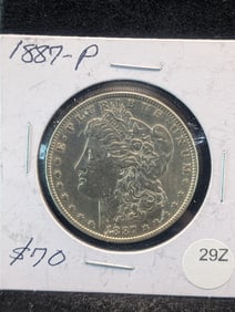 1887-P Morgan Dollar