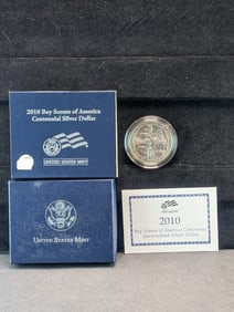 2010 Boy Scouts of American Centennial Silver Dollar, US Mint