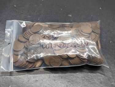 385 Unsearched Lincoln Cents
