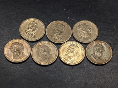(7) Presidential Dollars