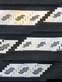(11) Misc. Buffalo Nickels