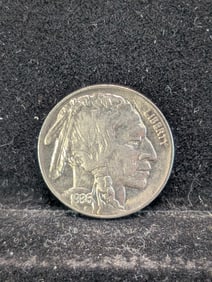 1936-AU+, Bold Details, Full Horn and Tail, Buffalo Nickel, 89 Years Old