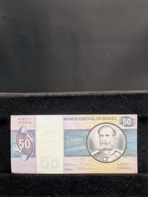 50 Brazilian Bank Note Mint UNC
