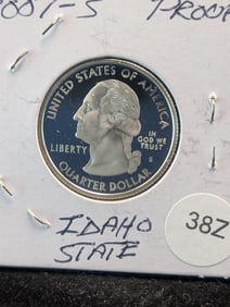 2007-S "Proof" Idaho State Quarter
