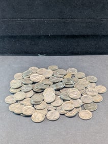 (100) Misc. Buffalo and Jefferson Nickels