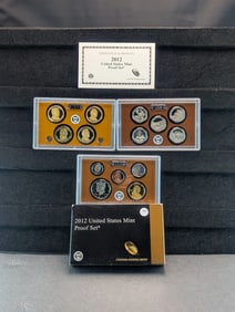 2012-S US Mint proof Set OGP w/ COA 14 Coins