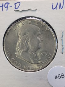 1949-D Franklin Half Dollar