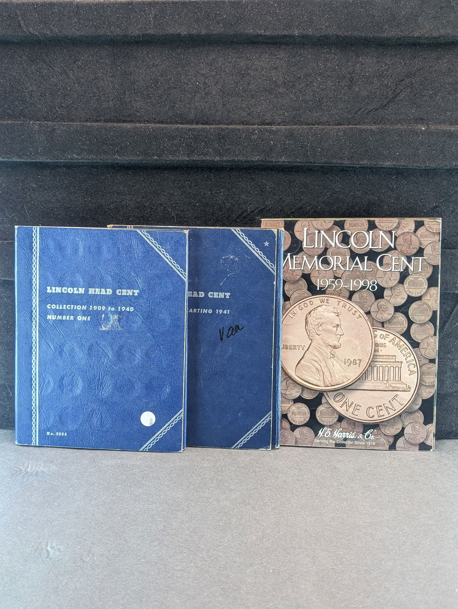 (3) Lincoln Cent Books, 1909-1998 (1 of 16)