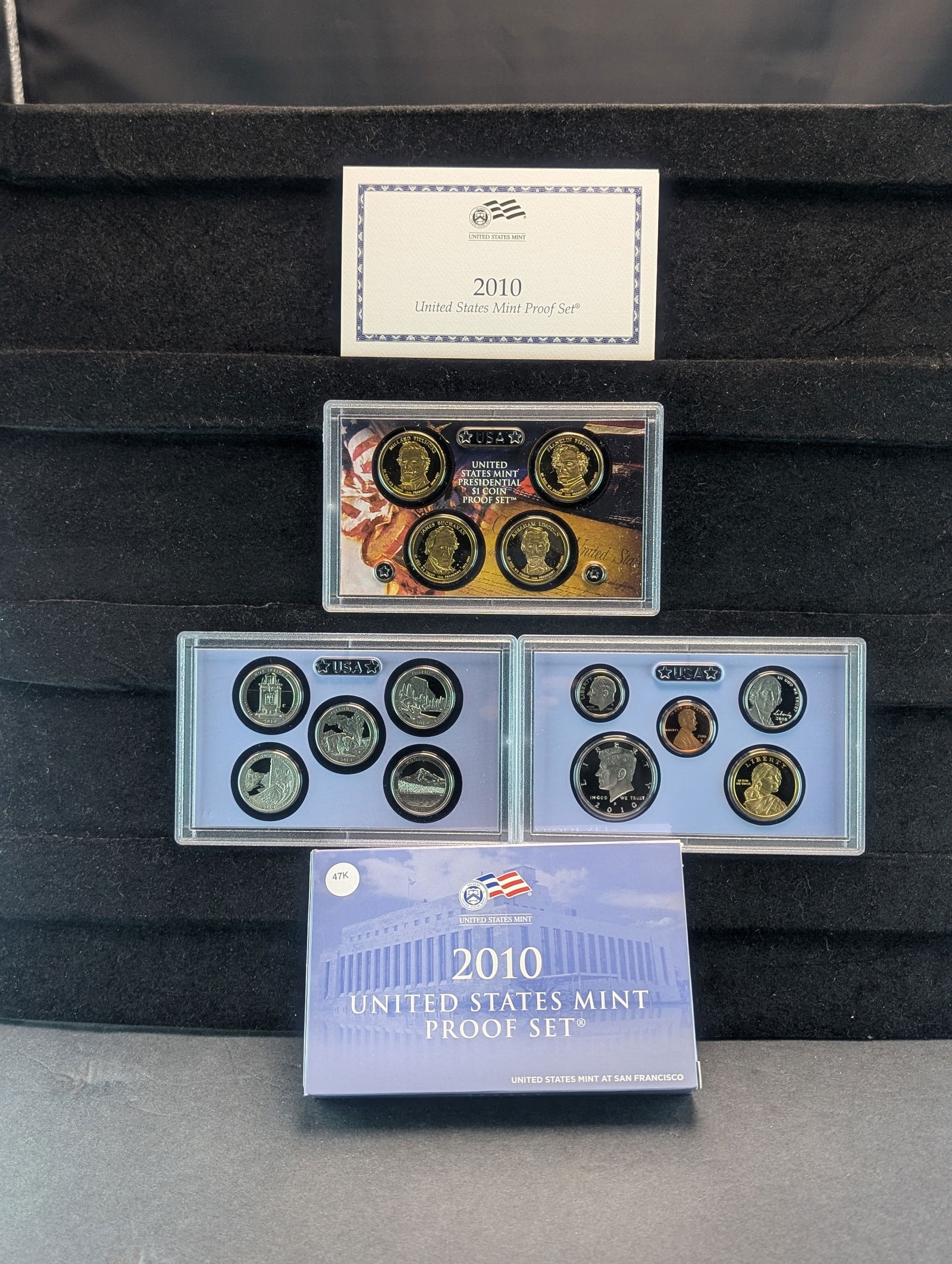 2010-S US Mint Proof Set OGP w/ COA 14 Coins (1 of 4)