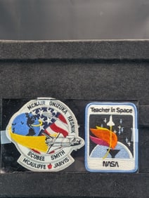 1986 NASA Patches "Challenger" Accident