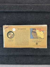 2000-P Sacagawea Dollar in Information sleeve