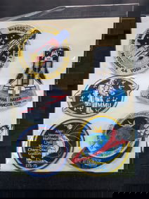 (5) NASA Patches