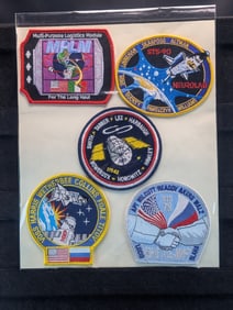 (5) NASA Patches