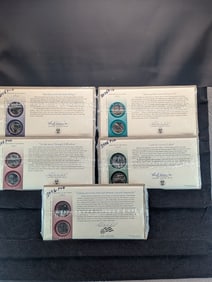 (4) 2005 P&D And (1) 2006 P&D Quarter Sets, Mint UNC