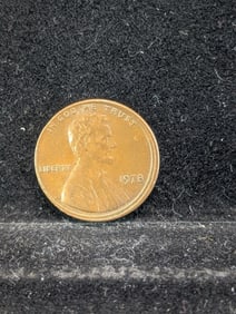 1978-Rim Error, Off Center, Lincoln Penny
