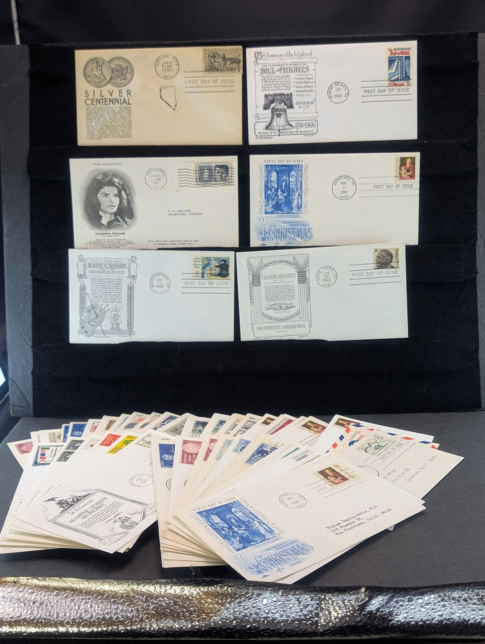 Lot Of 50 Assorted First Day Cachets, All Mint. (1 of 6)