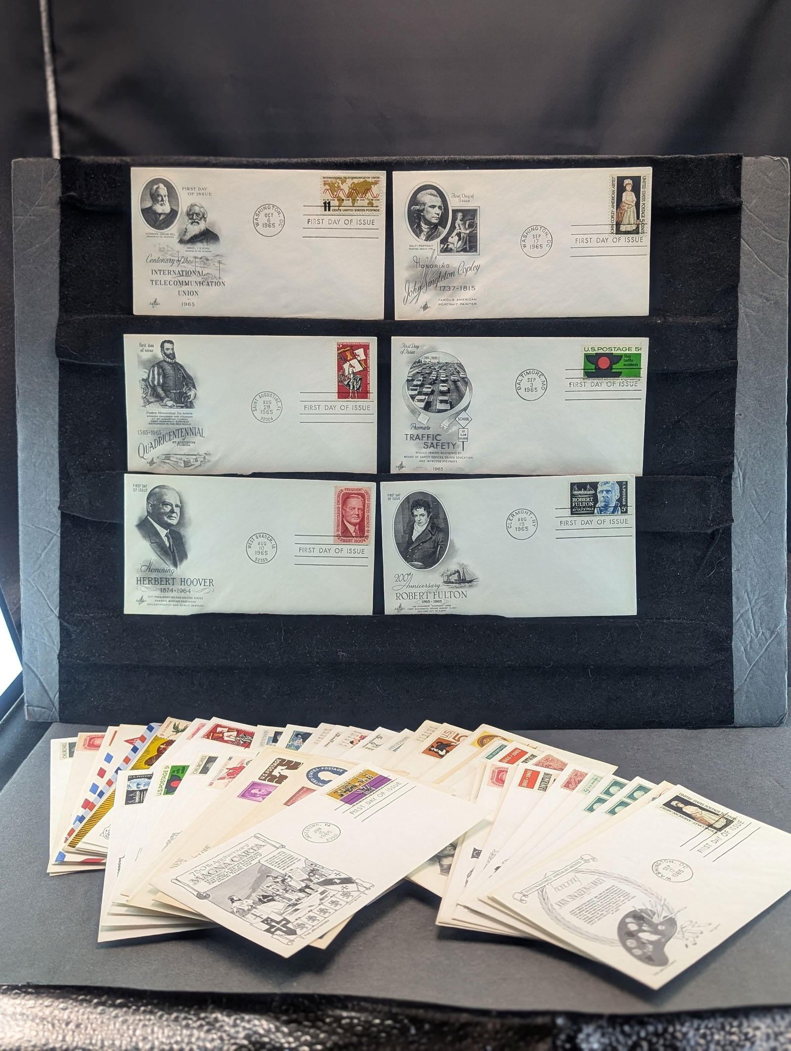 Lot Of 50 Assorted First Day Cachets, All Mint. (1 of 6)