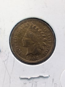 1908-S Key Date Indian Head cent