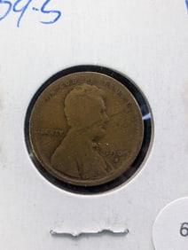 1909-S Key Date Lincoln Cent