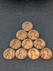 10 Old, 1913-1932, $24 Price Guide, Lincoln Wheaties