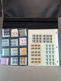 Sheet With Six U.S. Booklet Stamps All MOGNH