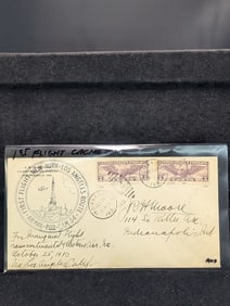 First Day Cover Of First Flight N.Y. To L.A. Oct. 25, 1930.