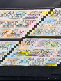 24 Assorted Bermuda Postage Stamps