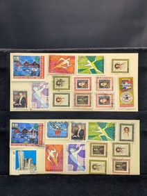 25 Assorted S. American Stamps