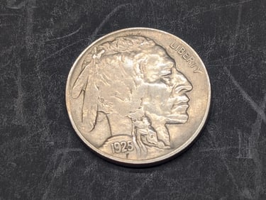 1925 Indian Head Buffalo Nickel **AU/UNC**