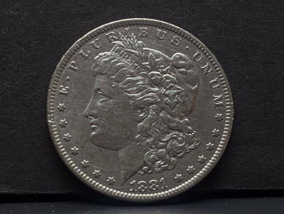 1881-O Morgan Silver Dollar: 1881-O Morgan Silver Dollar