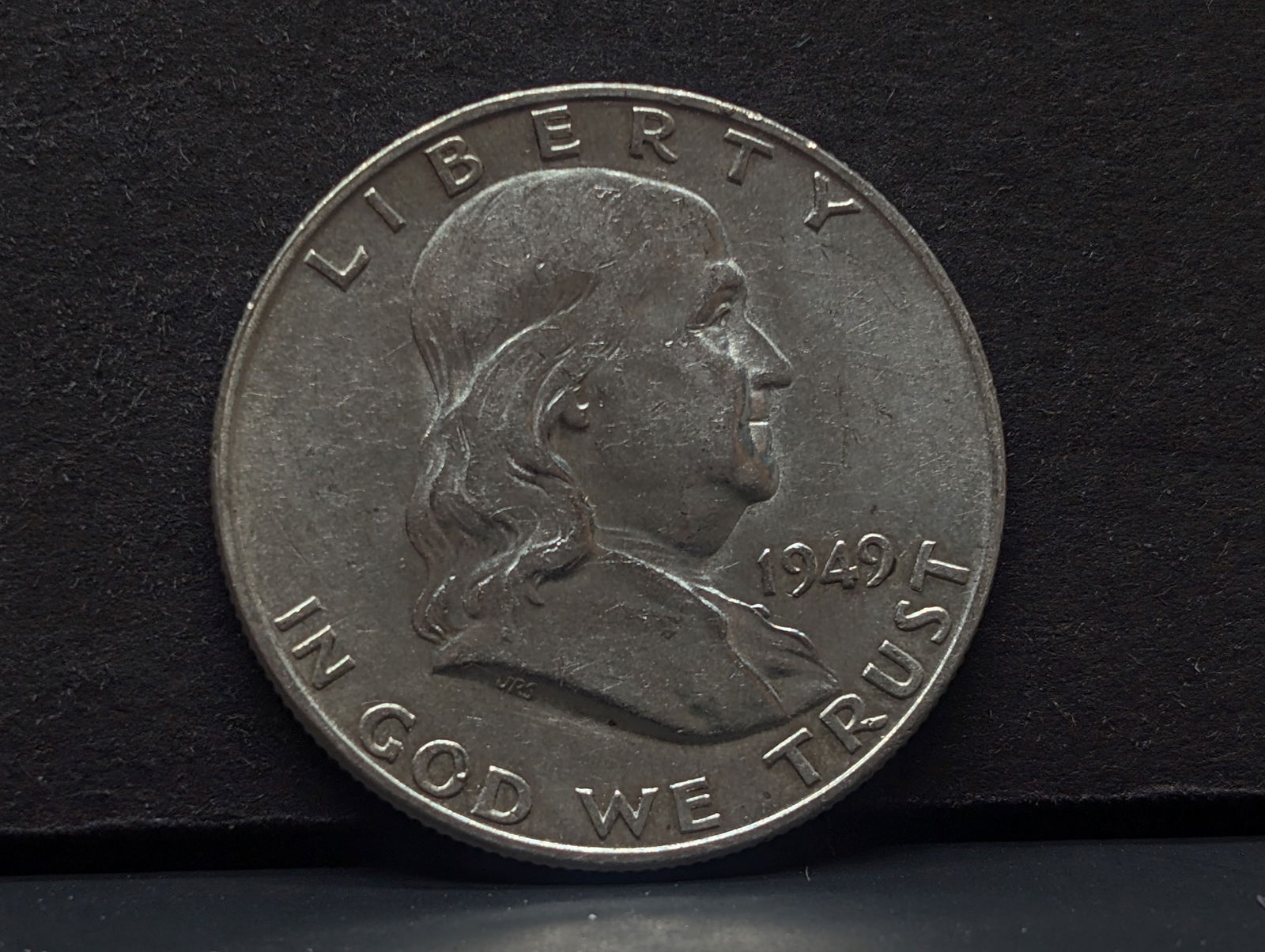 1949-D Franklin Silver Half Dollar **CHOICE AU** (1 of 2)