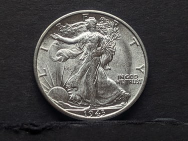 1943-S Walking Liberty Half Dollar **GEM BU**