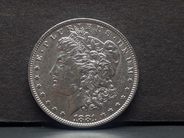 1881-O Morgan Silver Dollar