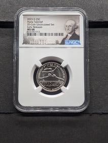 2023-D Maria Tallchief Quarter - NGC MS68 *Early Release*
