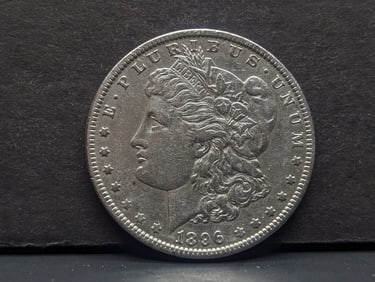 1896-O Morgan Silver Dollar