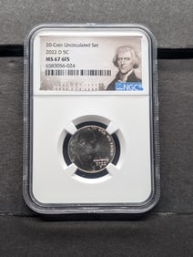 2022-D Jefferson Nickel - NGC MS67 6FS