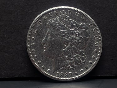 1887-S Morgan Silver Dollar