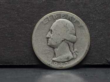 1932-D Washington Quarter. Original. Only 436,000 made. KEY.
