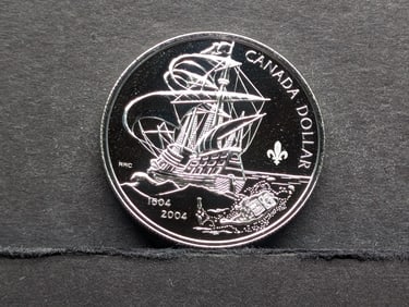 2004 Canada St Croix Island .999 $1. 25 grams of silver.