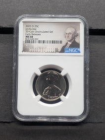 2023-D Jovita Idar Quarter - NGC MS68 *Early Release*