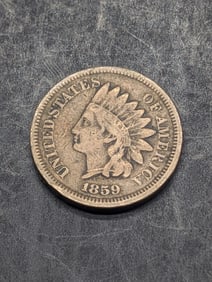 1859 Indian Head Cent **FINE+**
