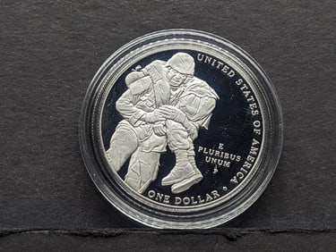2011-P PROOF Medal of Honor Commem Silver Dollar in Capsule
