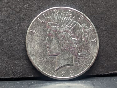 1928-S Peace Silver Dollar