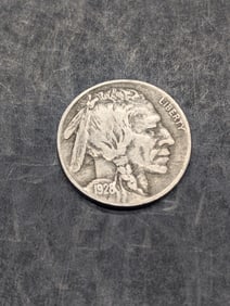 1928-S Indian Head Buffalo Nickel **BETTER DATE - VF+**