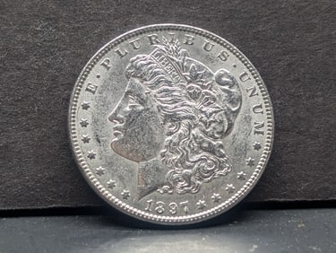 1897 Morgan Silver Dollar