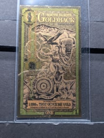 1/1000th Troy Oz. 24k PURE GOLD 2024 $1.00 South Dakota Goldback