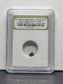 Authentic Meteorite Space Rock - North West Africa - Sahara Desert Find - Nickel Iron