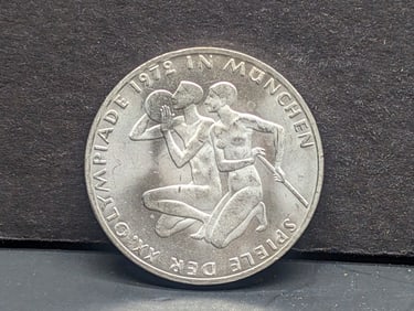 1972-J Germany 10 Silver Marks
