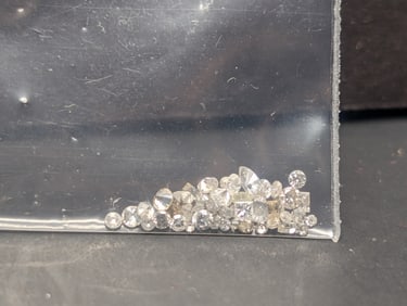 0.61 Ct. Diamond Investment Lot - PRETTY Mixed Shaped Diamonds!!